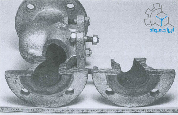 خوردگی دریچه لوله چگالش