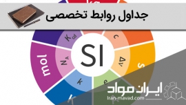 جداول روابط تخصصی