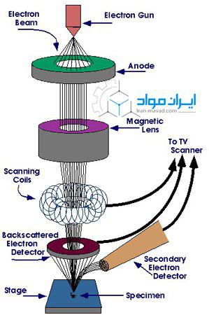 میکروسکوپ الکترونی روبشی (SEM)