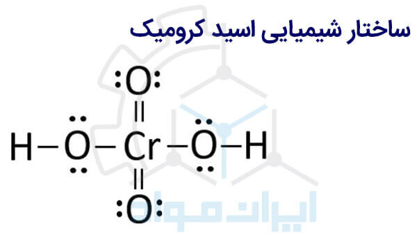 ساختار شیمیایی اسید کرومیک